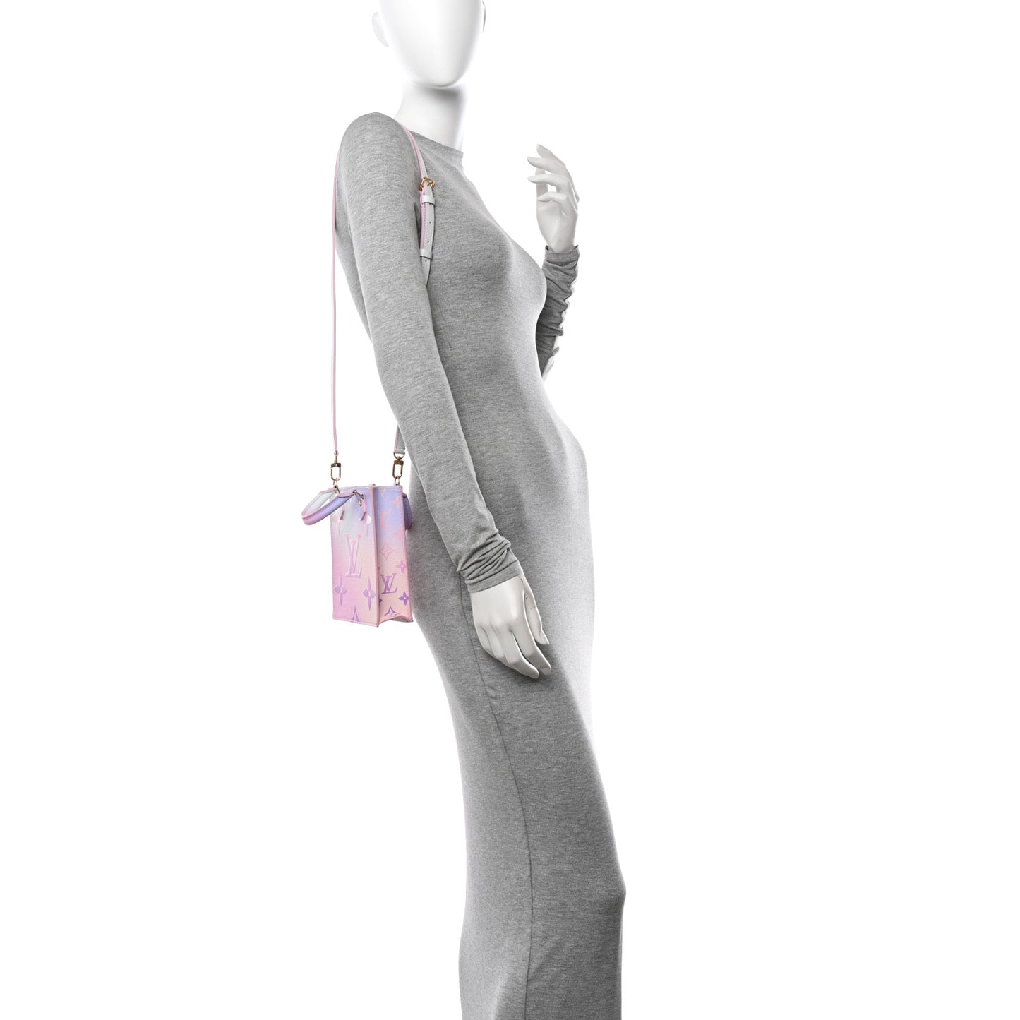 Monogram Giant Spring In The City Petit Sac Plat Sunrise Pastel