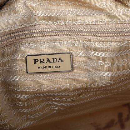 Prada Tessuto Nylon Vela Shopping Tote Beige 7 of 11