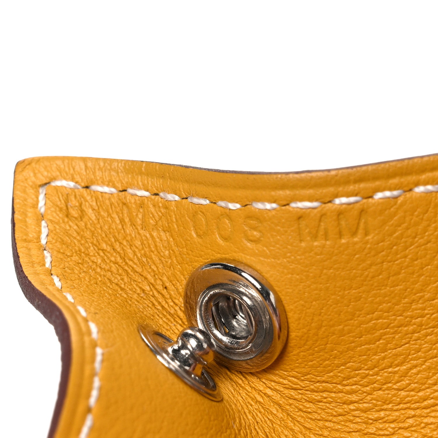 Hermes Taurillon Clemence Mini Mises et Relances Change Tray Jaune Ambre Fauve 6 of 6