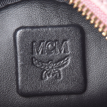 MCM Visetos Side Stud X- Mini Stark Backpack Pink 9 of 9