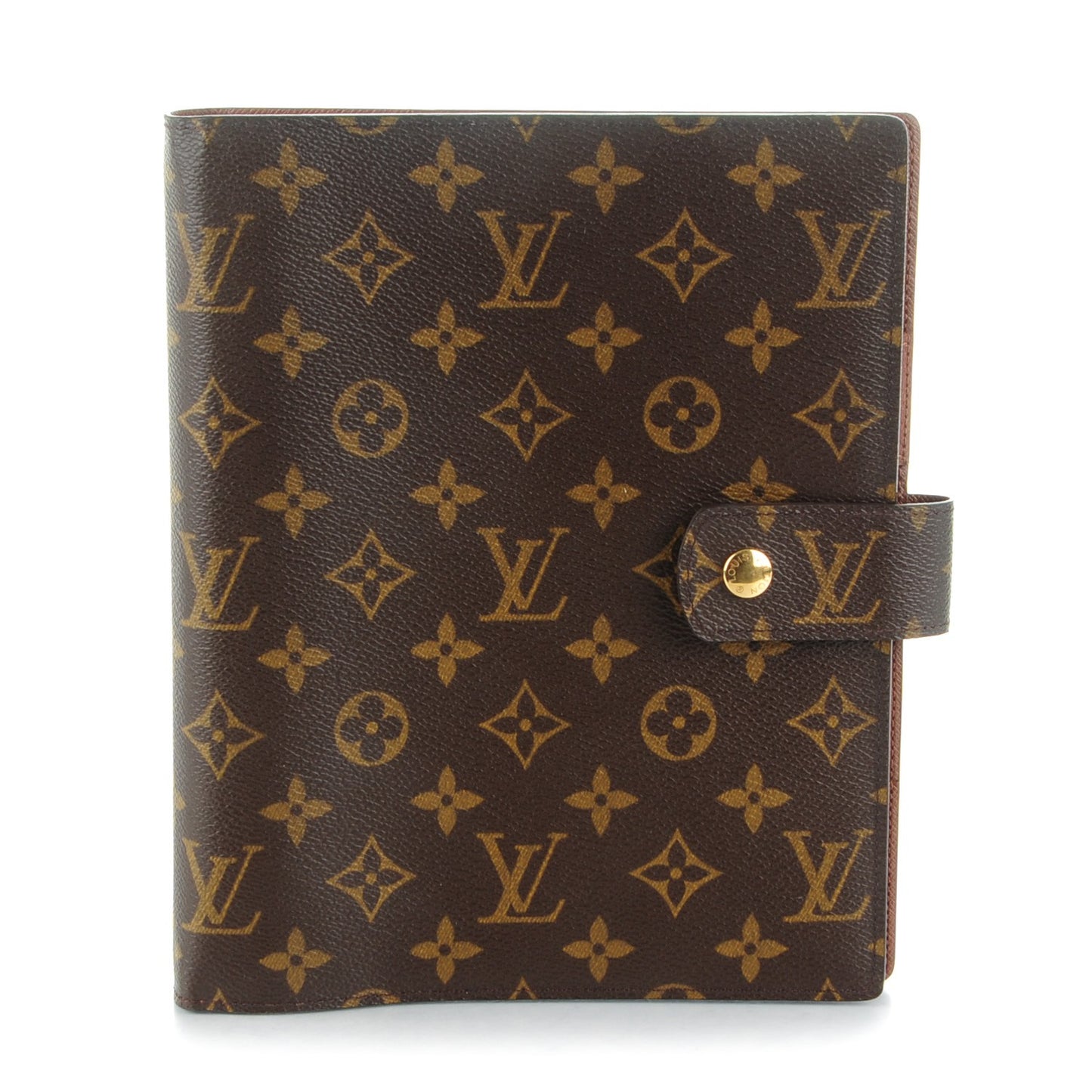 Monogram Large Ring Agenda Cover