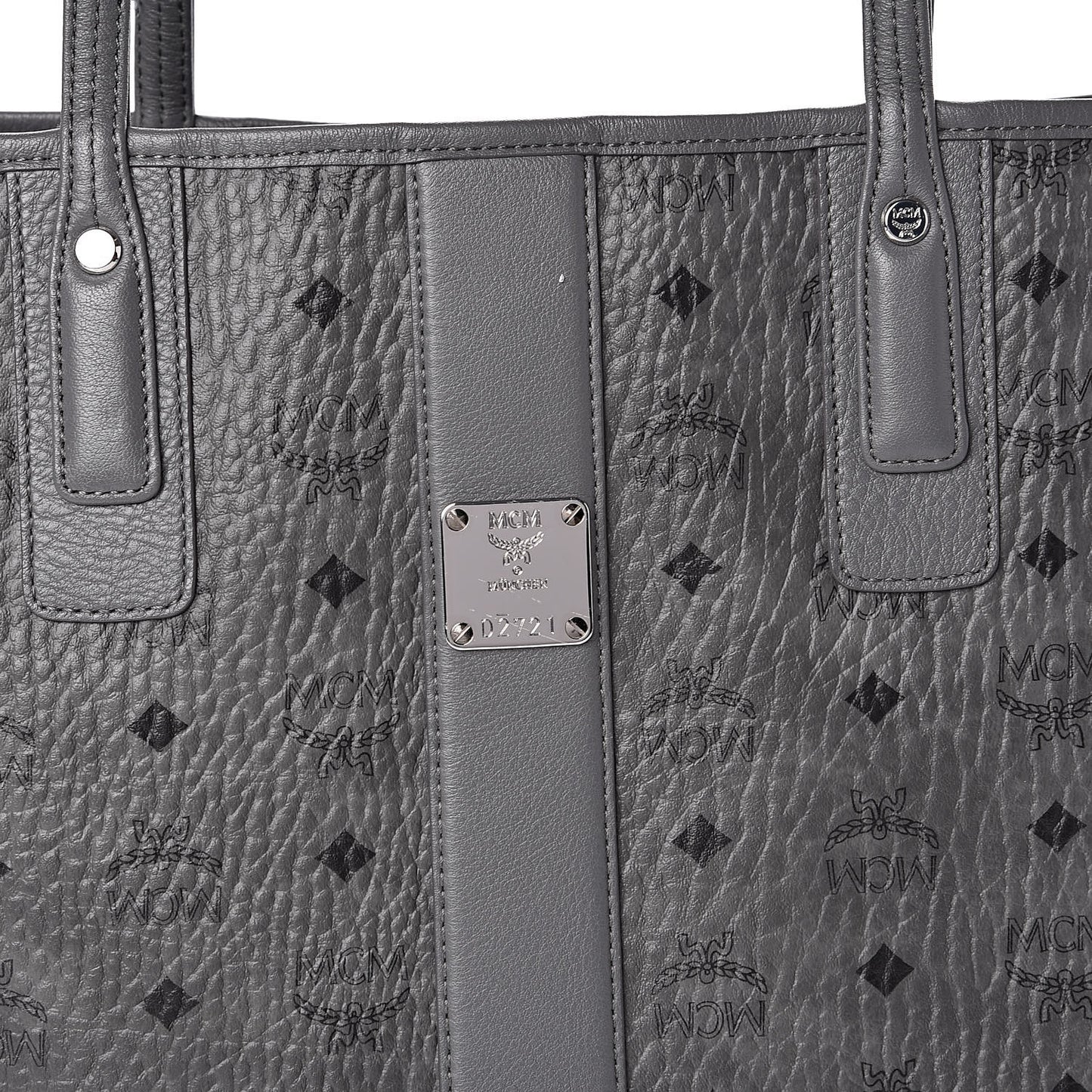 Visetos Medium Liz Reversible Shopper Tote Phantom Grey