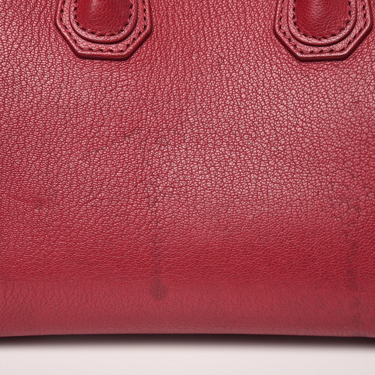Sugar Goatskin Mini Antigona Raspberry