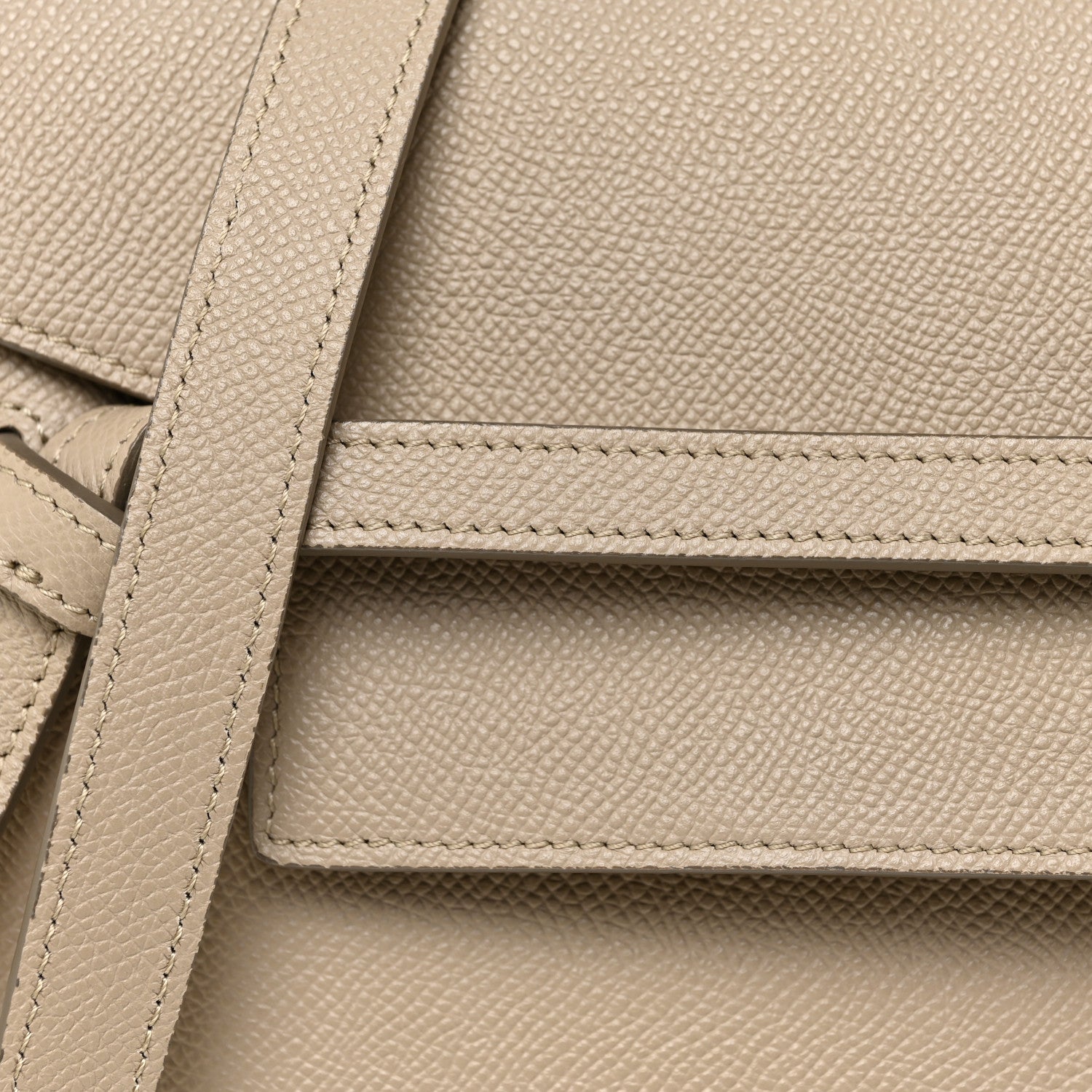 Celine Grained Calfskin Micro Belt Bag Light Taupe 7 of 13