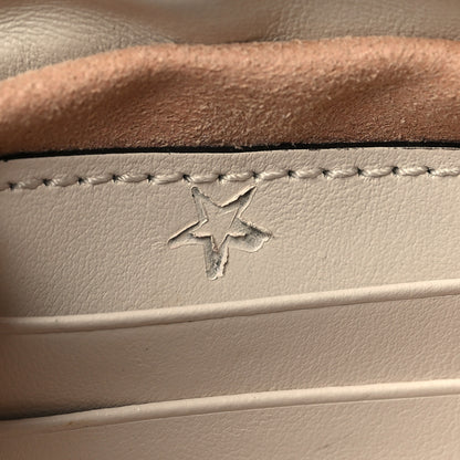 Gucci Calfskin Matelasse Mini GG Marmont 2.0 Bucket Bag White 8 of 10