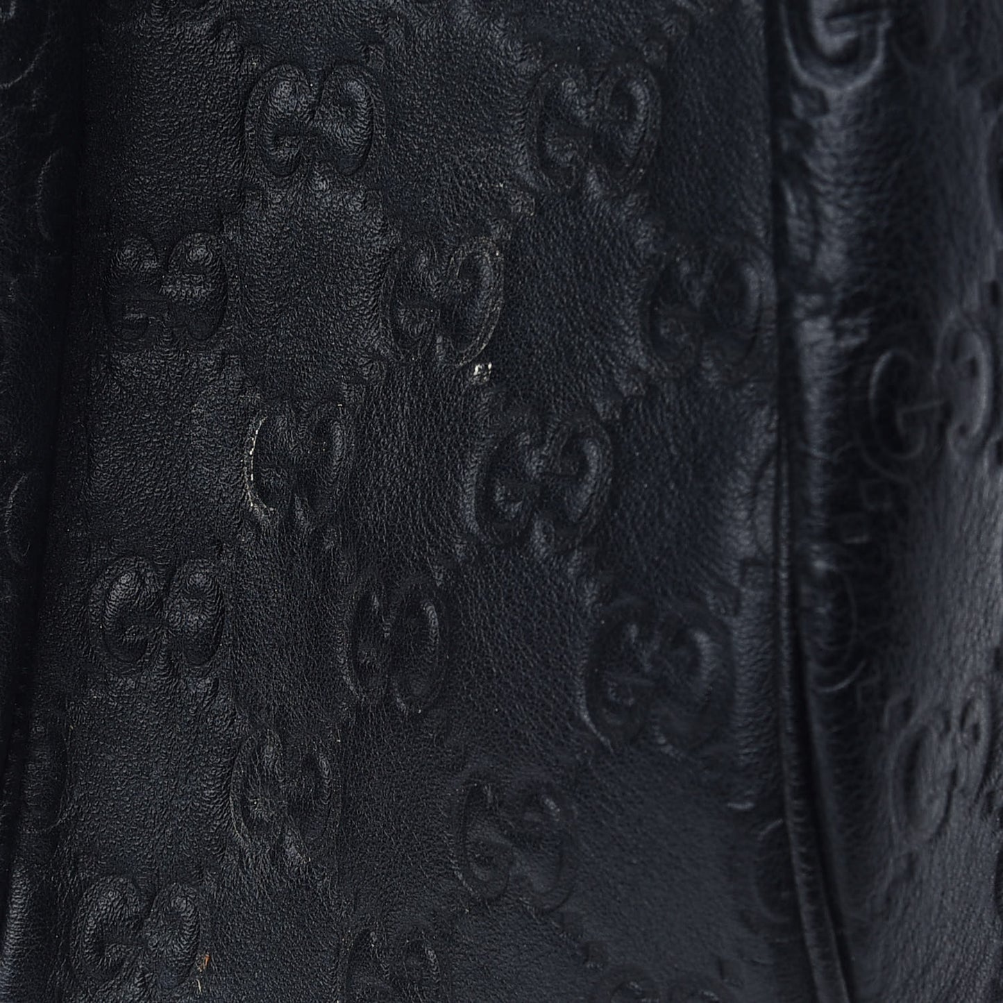 Guccissima Large New Ladies Web Hobo Black