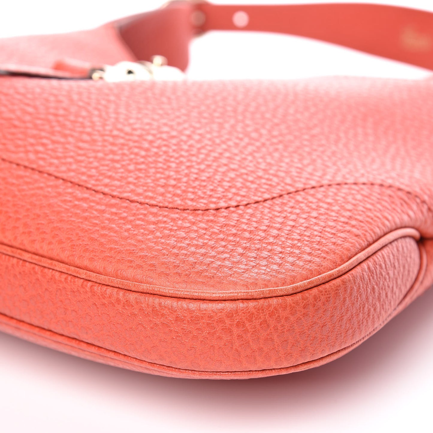 Calfskin Small Jackie O Hobo Dark Orange