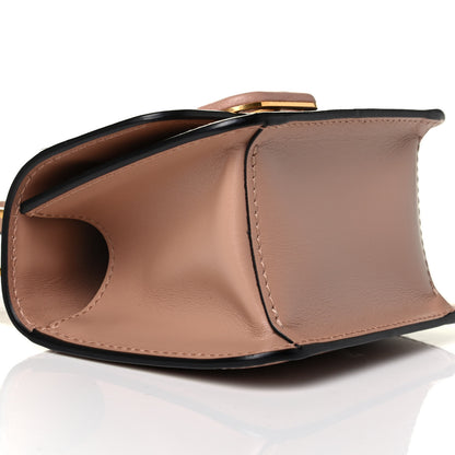 Valentino Garavani Smooth Calfskin Micro VSling Shoulder Bag Rose Cannelle 6 of 7