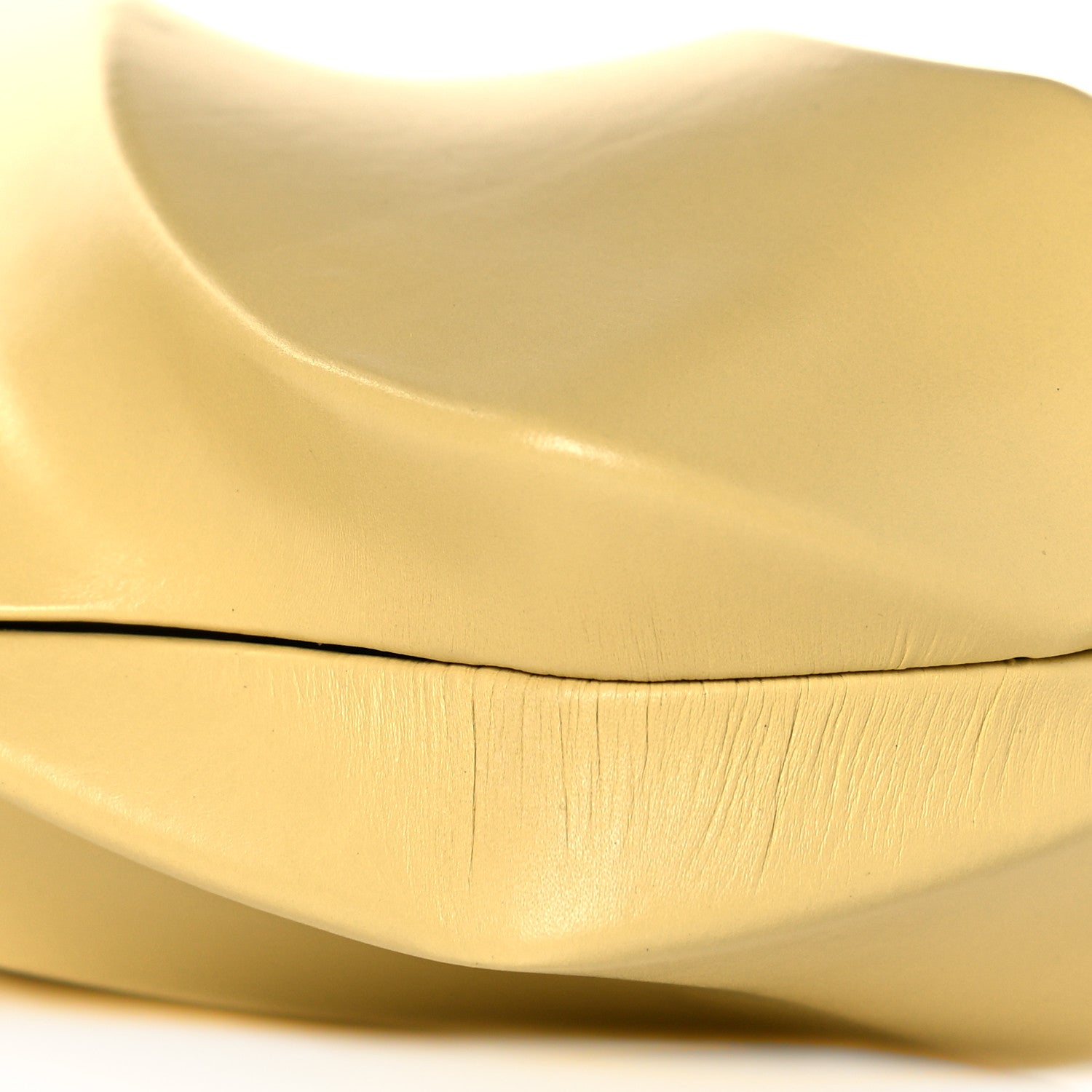 Bottega Veneta Calfskin The Whirl Bag Yellow 6 of 7