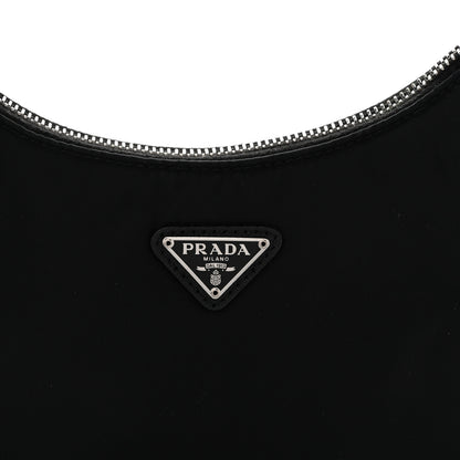 Prada Nylon Re-Edition 2005 Shoulder Bag Black 8 of 10