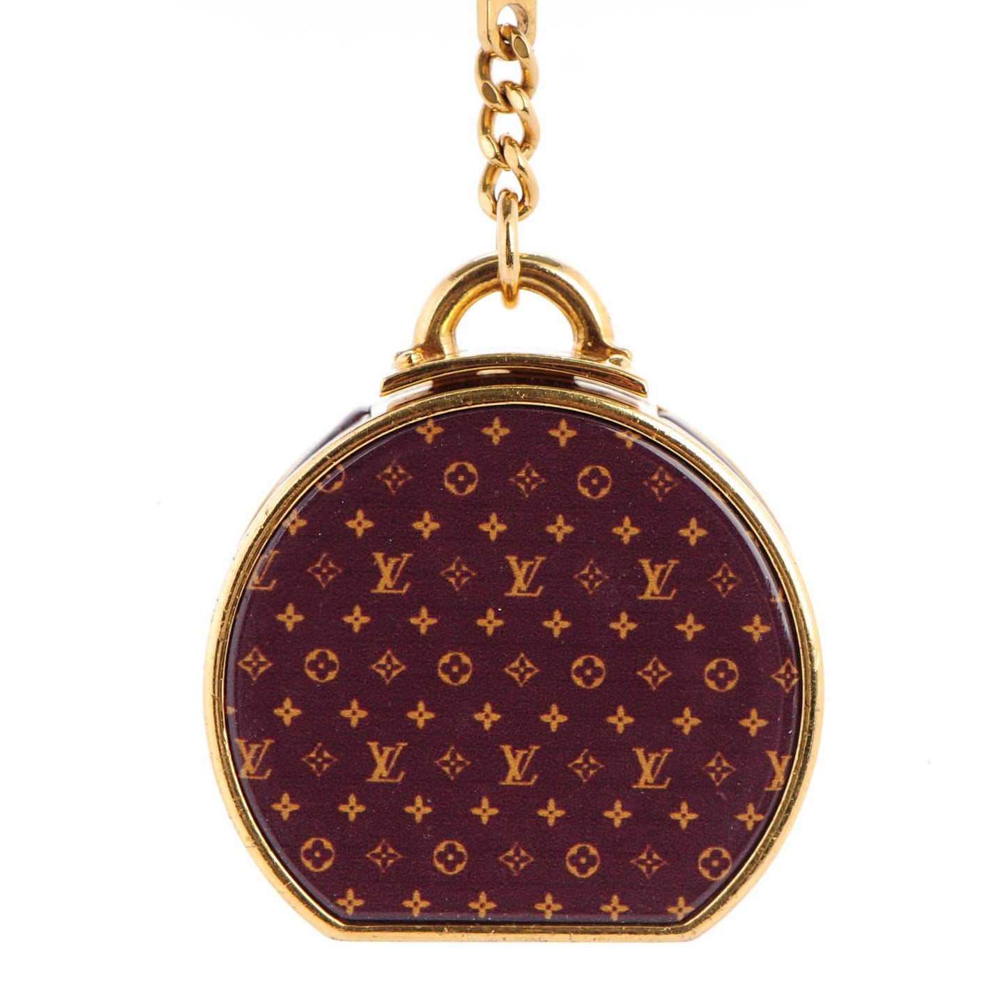 Monogram Hat Box Bag Charm