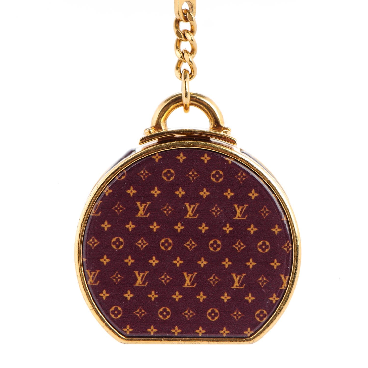 Louis Vuitton Monogram Hat Box Bag Charm 5 of 6