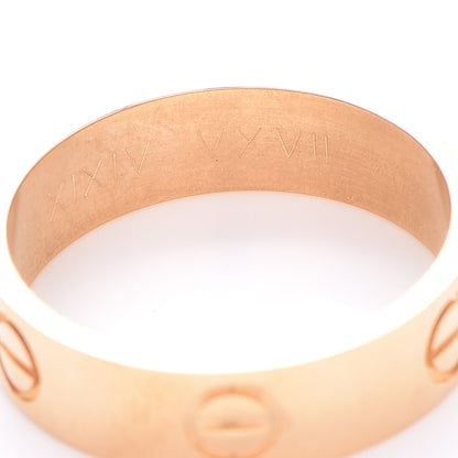 Cartier 18K Yellow Gold 5.5mm LOVE Ring 57 8 5 of 7