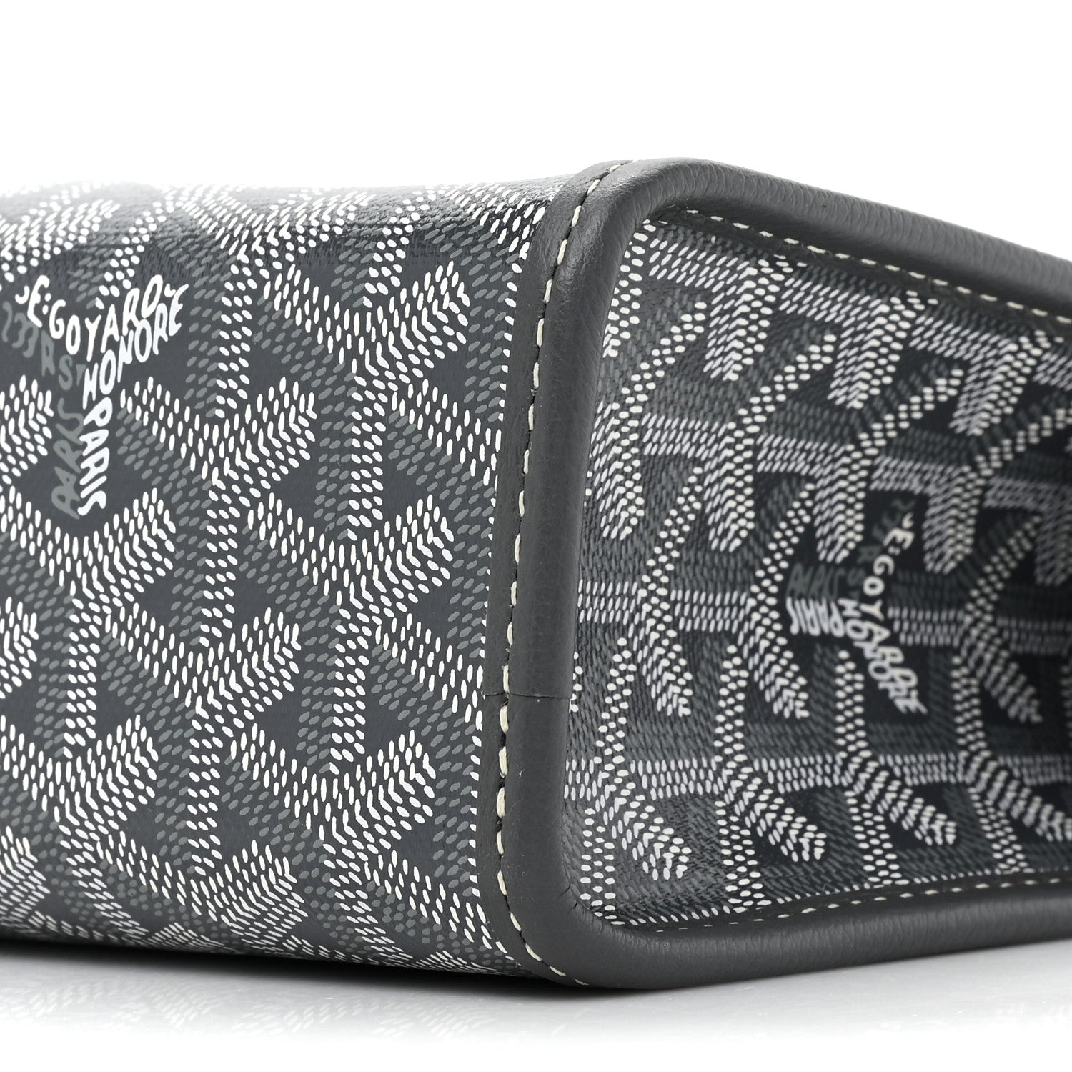 Goyard Goyardine Jouvence GM Toiletry Pouch Grey 9 of 10