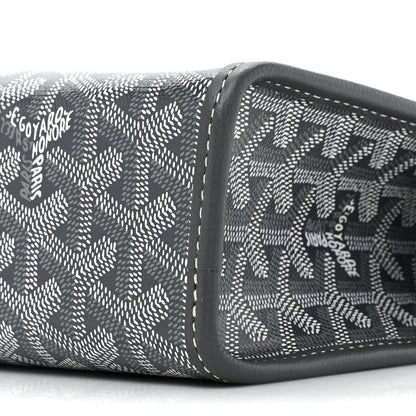 Goyard Goyardine Jouvence GM Toiletry Pouch Grey 9 of 10