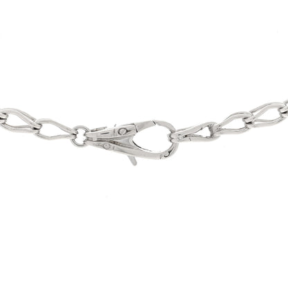 John Hardy Sterling Silver Pearl Bamboo Drop Lariat Necklace 4 of 5