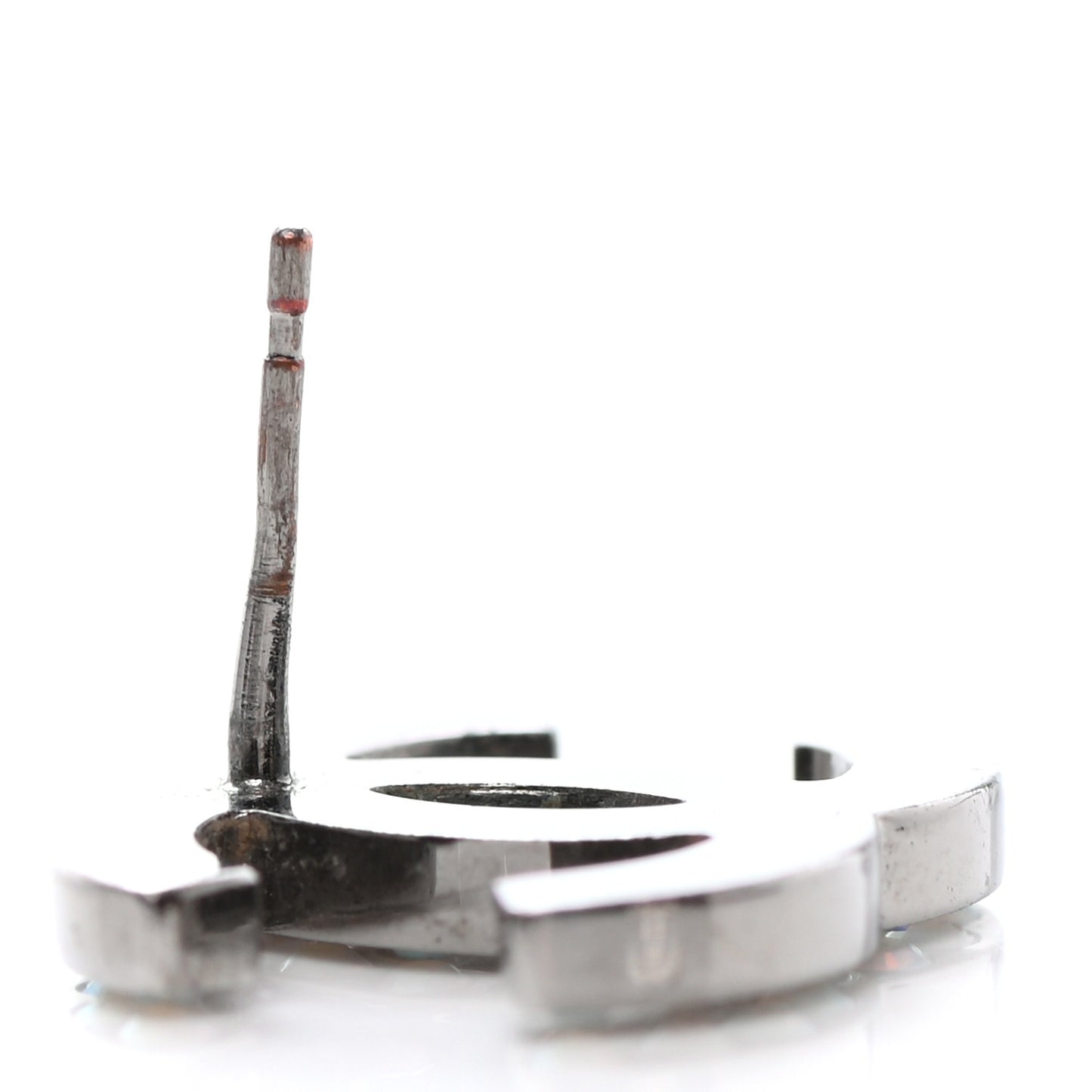 Ruthenium Crystal CC Earrings