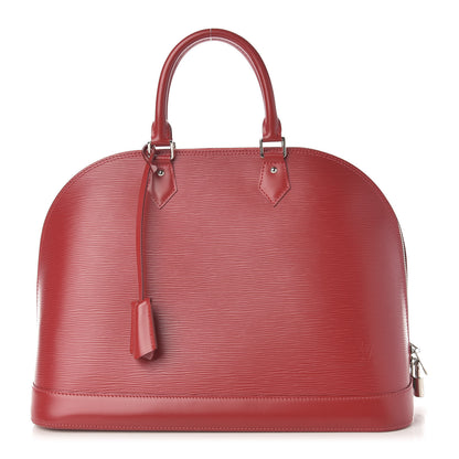 Louis Vuitton Epi Alma GM Carmine 1 of 10
