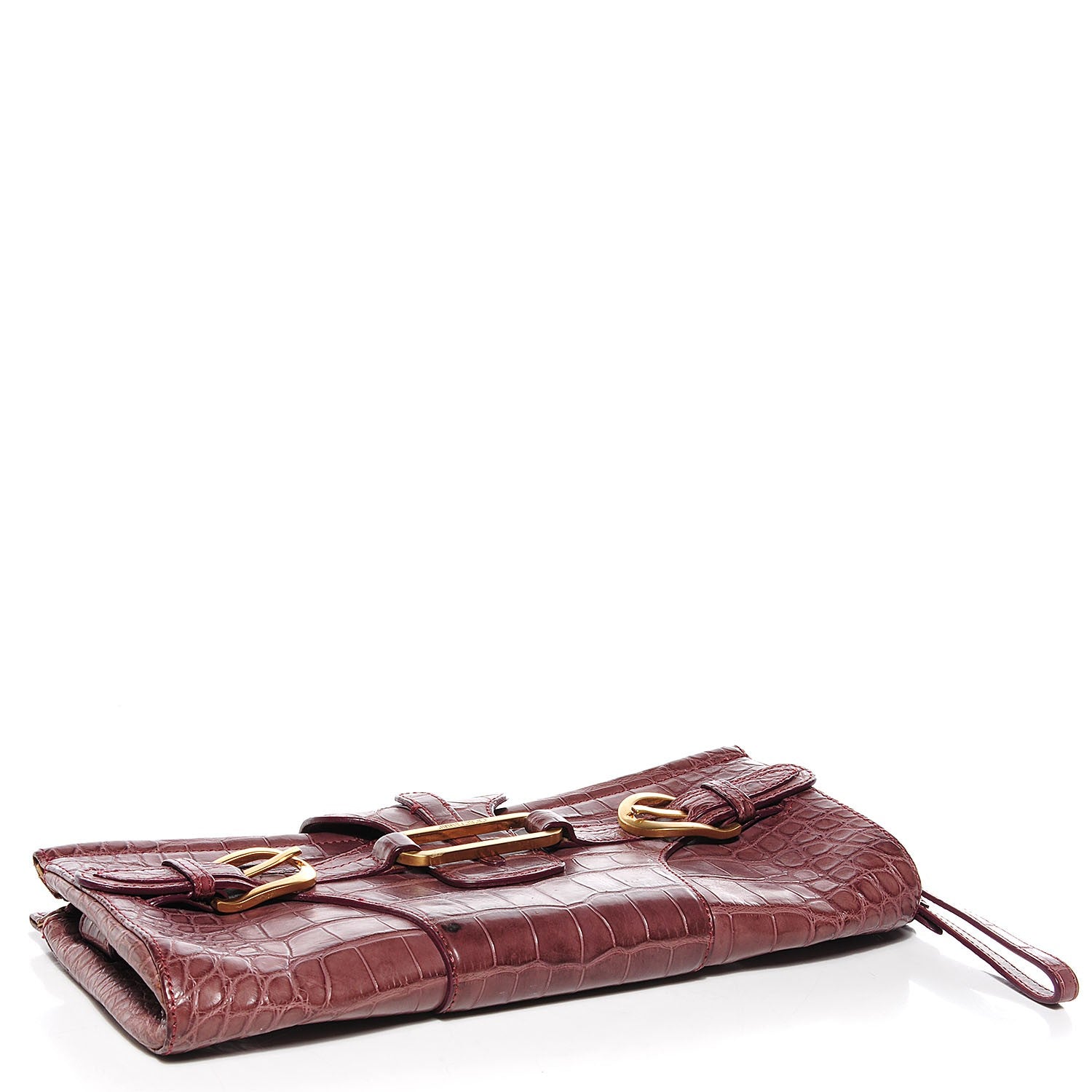 Jimmy Choo Crocodile Tulita Clutch 4 of 6