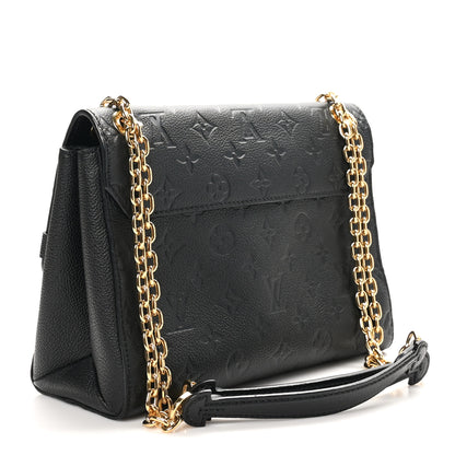 Louis Vuitton Empreinte Vavin PM Black 3 of 10