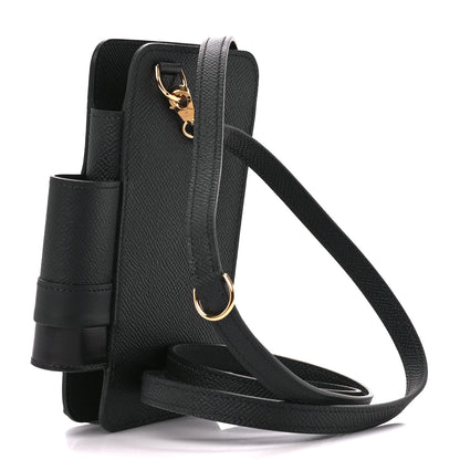 Hermes Epsom Hermesway Phone Case Black 3 of 12