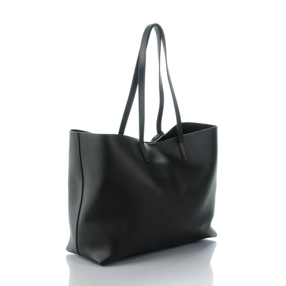 Saint Laurent Calfskin Large Shopping Tote Black 4 of 9