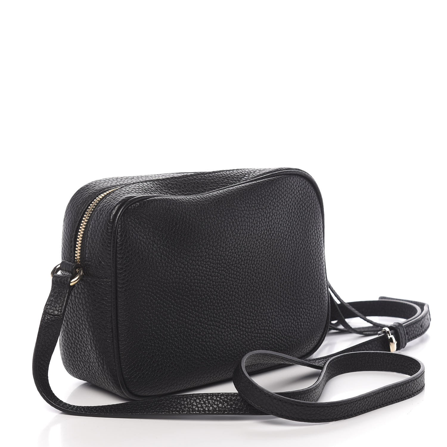 Gucci Pebbled Calfskin Small Soho Disco Bag Black 3 of 10