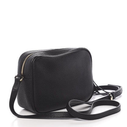 Gucci Pebbled Calfskin Small Soho Disco Bag Black 3 of 10