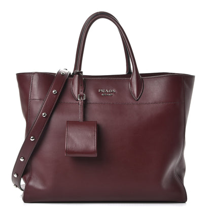 Prada City Calf Tote Granato 1 of 11