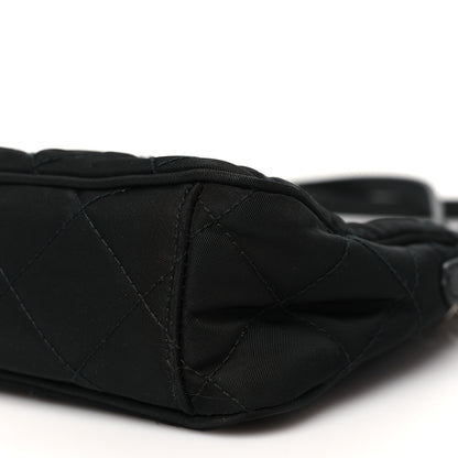 Prada Nylon Tessuto Impuntu Quilted Crossbody Bag Black 10 of 10