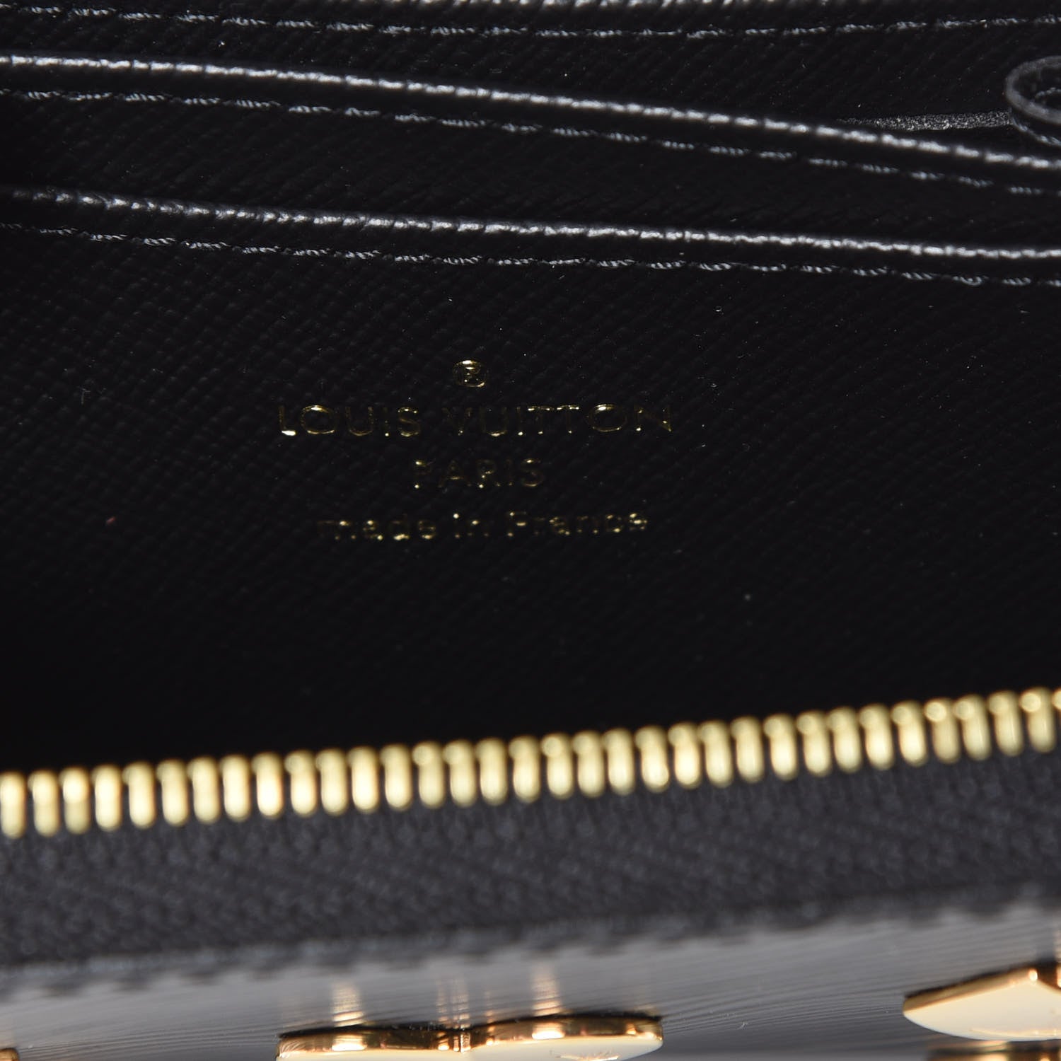 Louis Vuitton Epi Love Lock Zippy Coin Purse Black 10 of 10