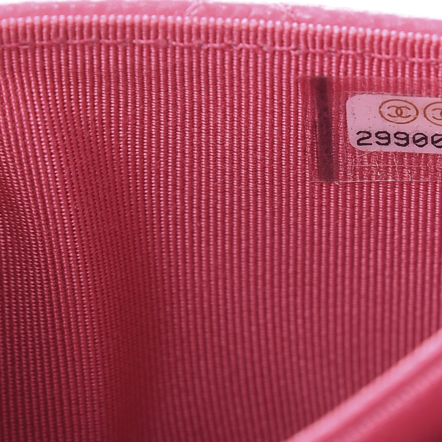 Chanel Caviar Quilted Flap Card Holder Wallet Pink 8 of 9