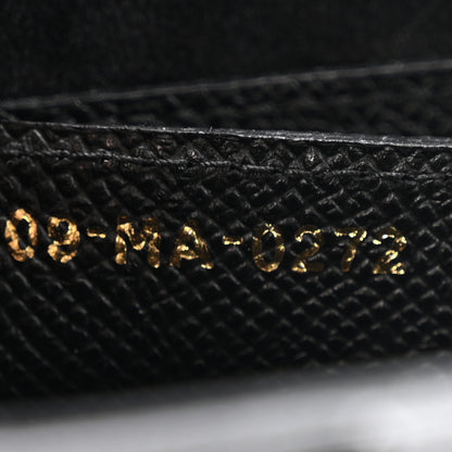 Christian Dior Grained Calfskin Saddle Bag Black 7 of 12