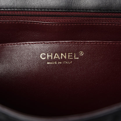Chanel Lambskin Quilted Maxi Single Flap Black 6 of 11