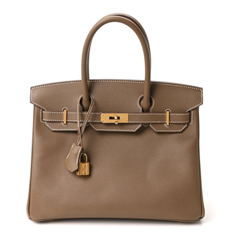 Epsom Birkin 30 Etoupe