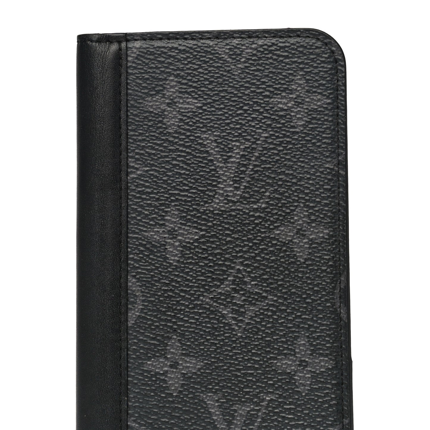 Monogram Eclipse iPhone XS Max Folio Case Black