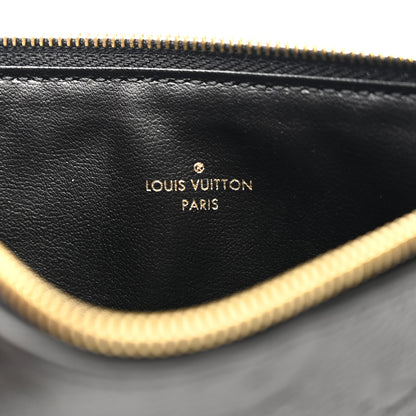 Louis Vuitton Empreinte Felicie Chain Wallet Zippered Insert Black 6 of 6