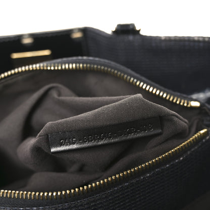 Fendi Canvas Mia Tote Black 7 of 10