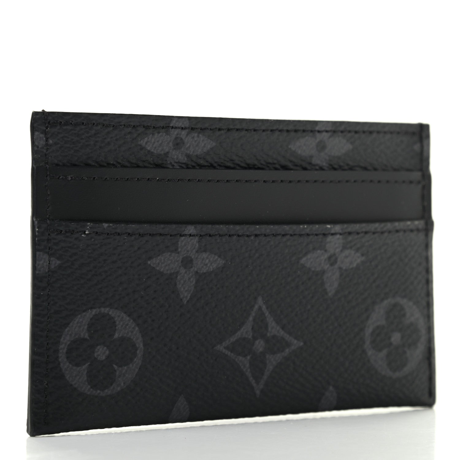 Louis Vuitton Monogram Eclipse Porte-Cartes Double Card Holder 3 of 7