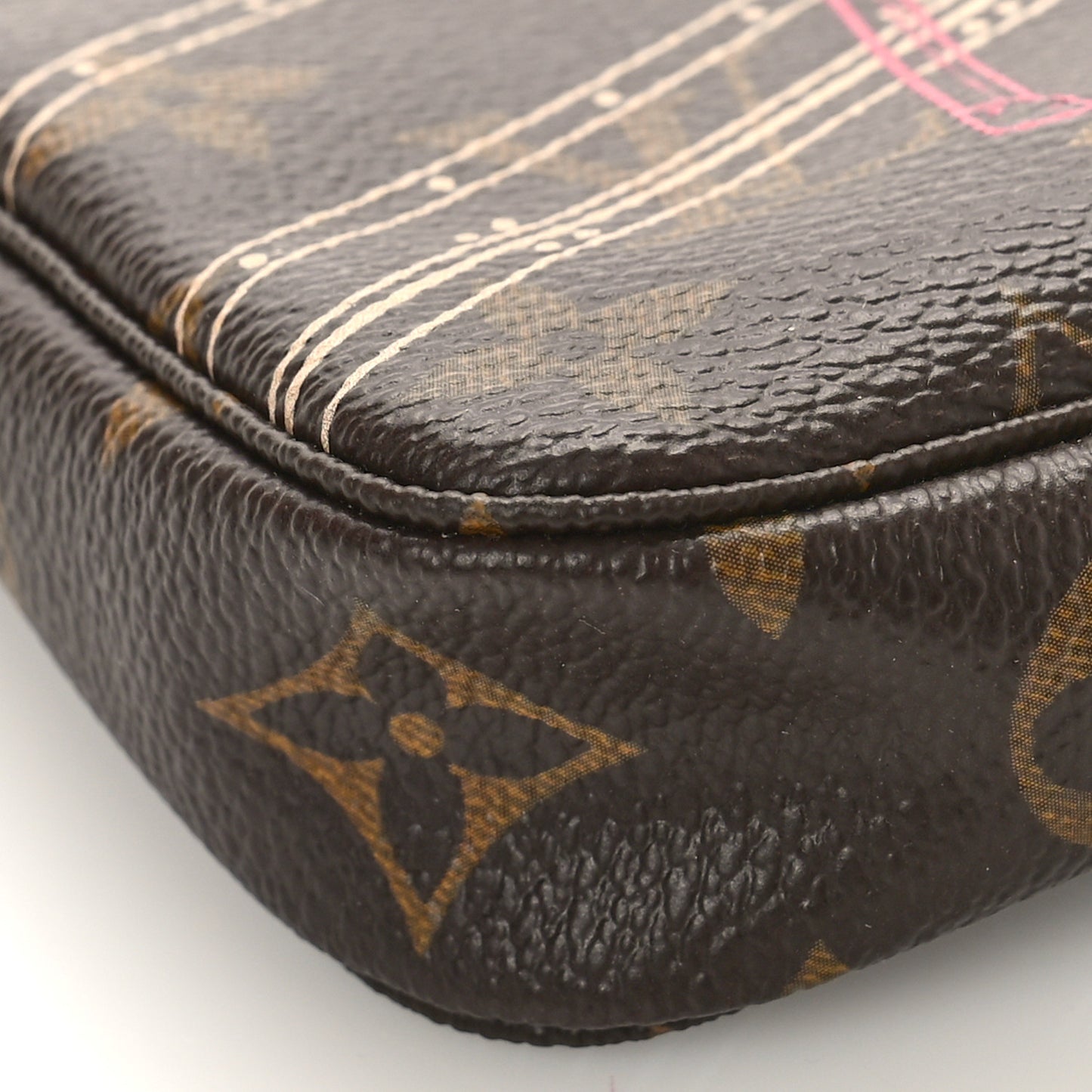 Monogram 2014 Christmas Animation Mini Pochette Accessories