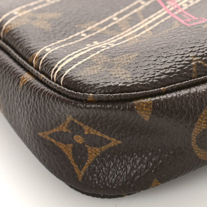 Louis Vuitton Monogram 2014 Christmas Animation Mini Pochette Accessories 8 of 9