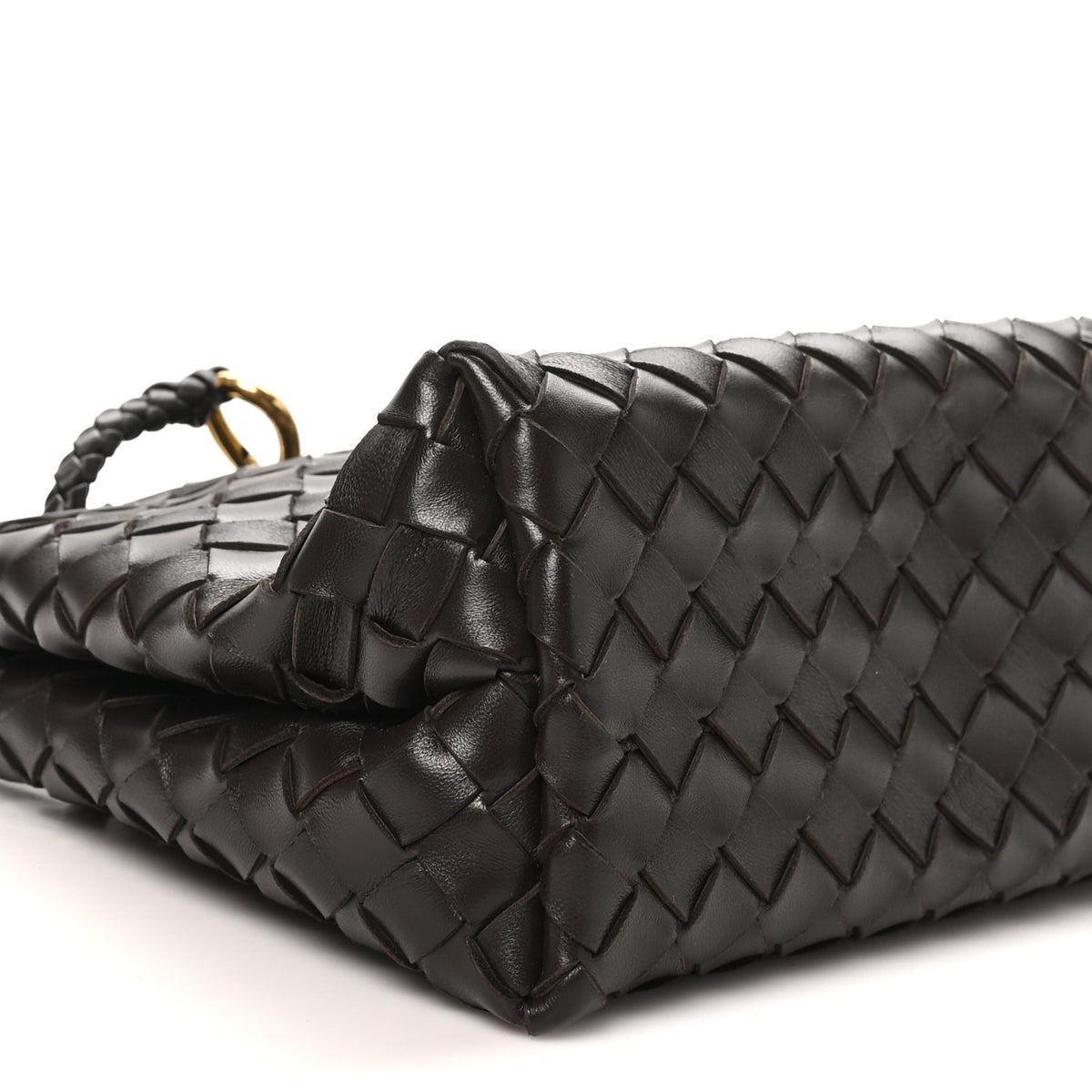 Bottega Veneta Nappa Intrecciato Small Andiamo Shoulder Bag Fondant 8 of 9
