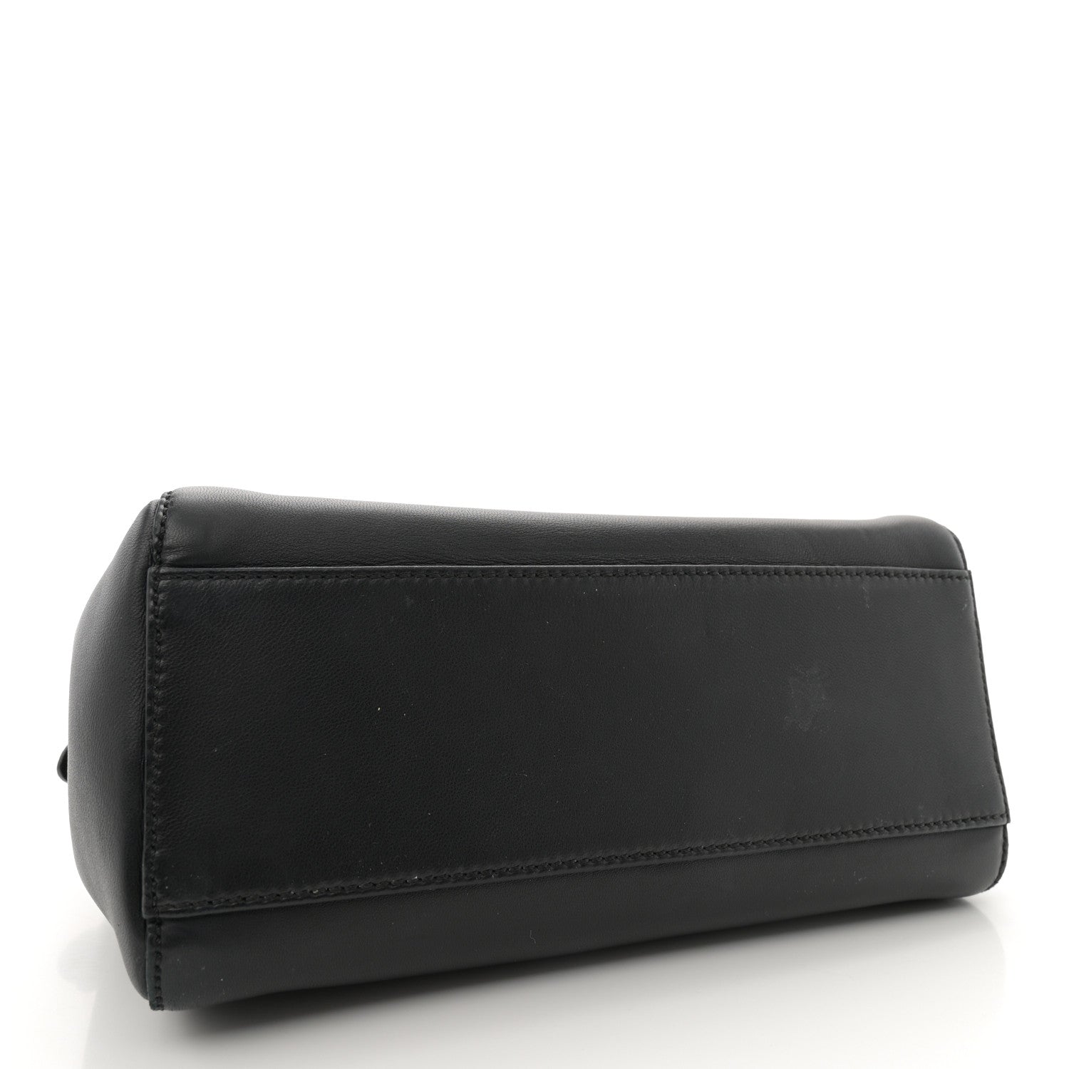 Fendi Nappa Mini Peekaboo Iconic Satchel Black 4 of 15