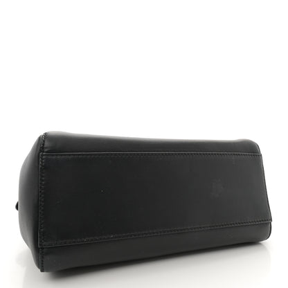 Fendi Nappa Mini Peekaboo Iconic Satchel Black 4 of 15