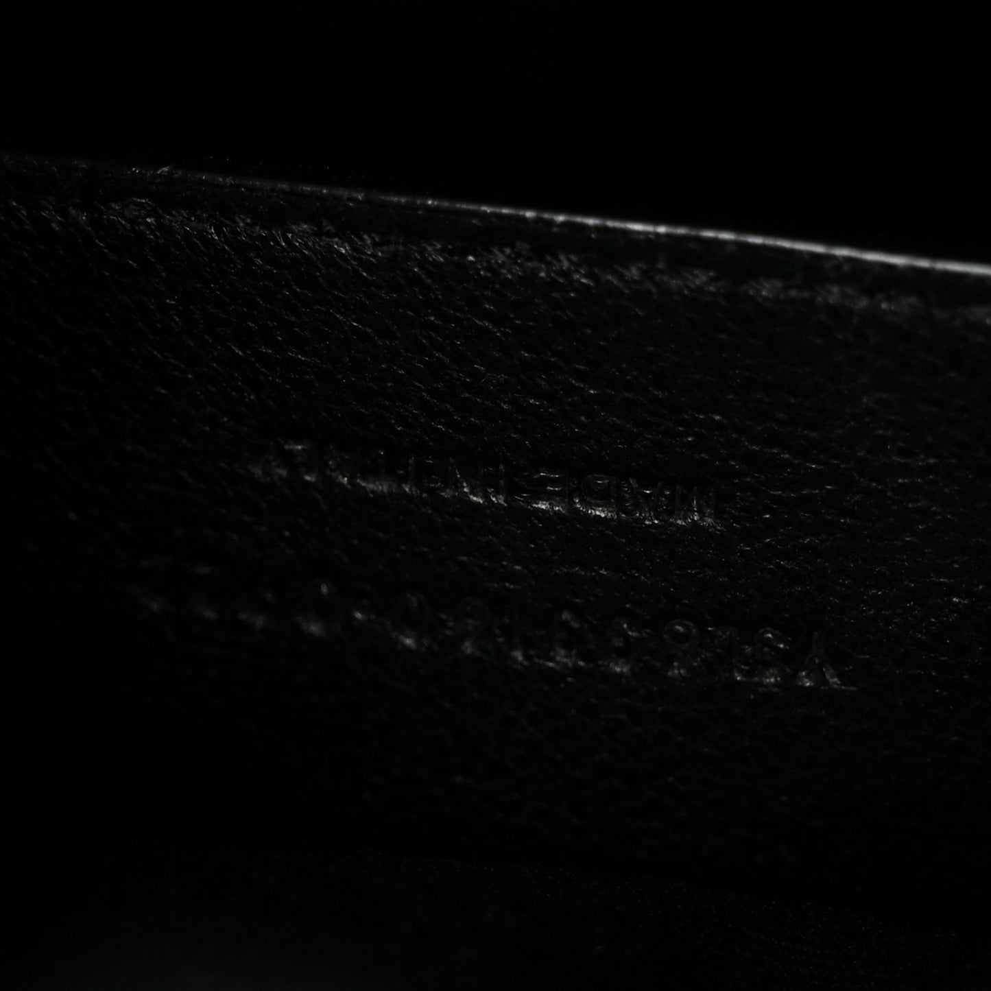 Crinkled Calfskin Matelasse Monogram Baby Niki Chain Satchel Black