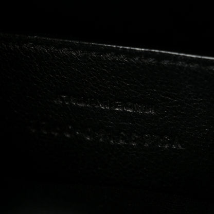 Saint Laurent Crinkled Calfskin Matelasse Monogram Baby Niki Chain Satchel Black 8 of 11