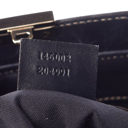 Gucci Guccissima Treasure Boston Black 7 of 18