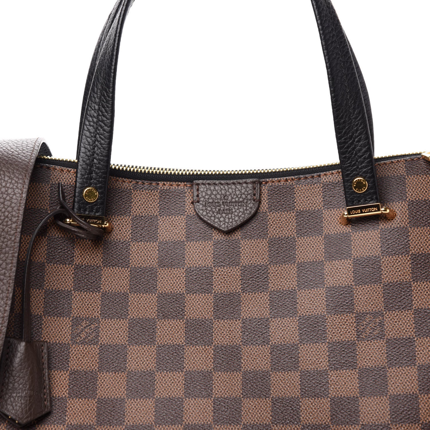Louis Vuitton Damier Ebene Hyde Park Black 9 of 10