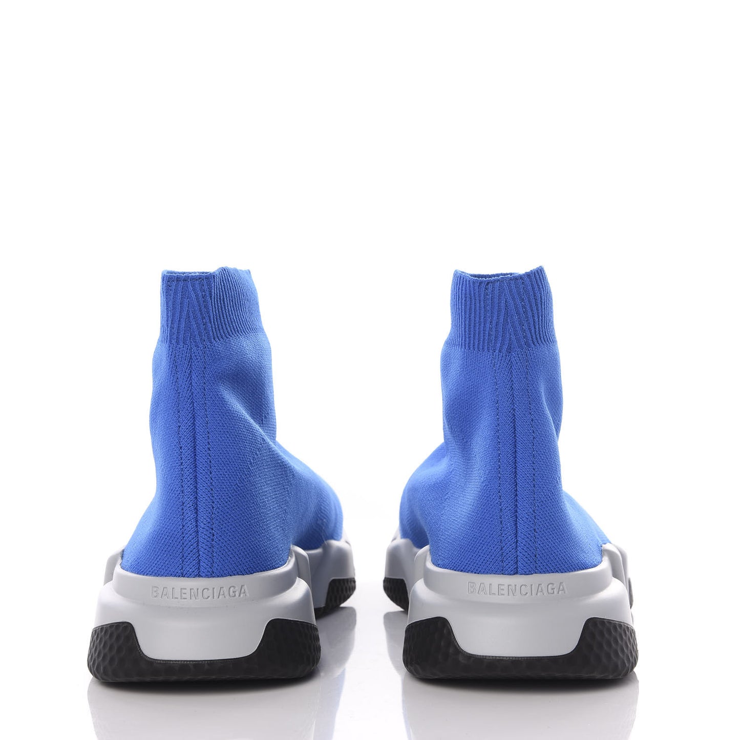 Neoprene Knit Mens Speed Sneakers 41 Bleu