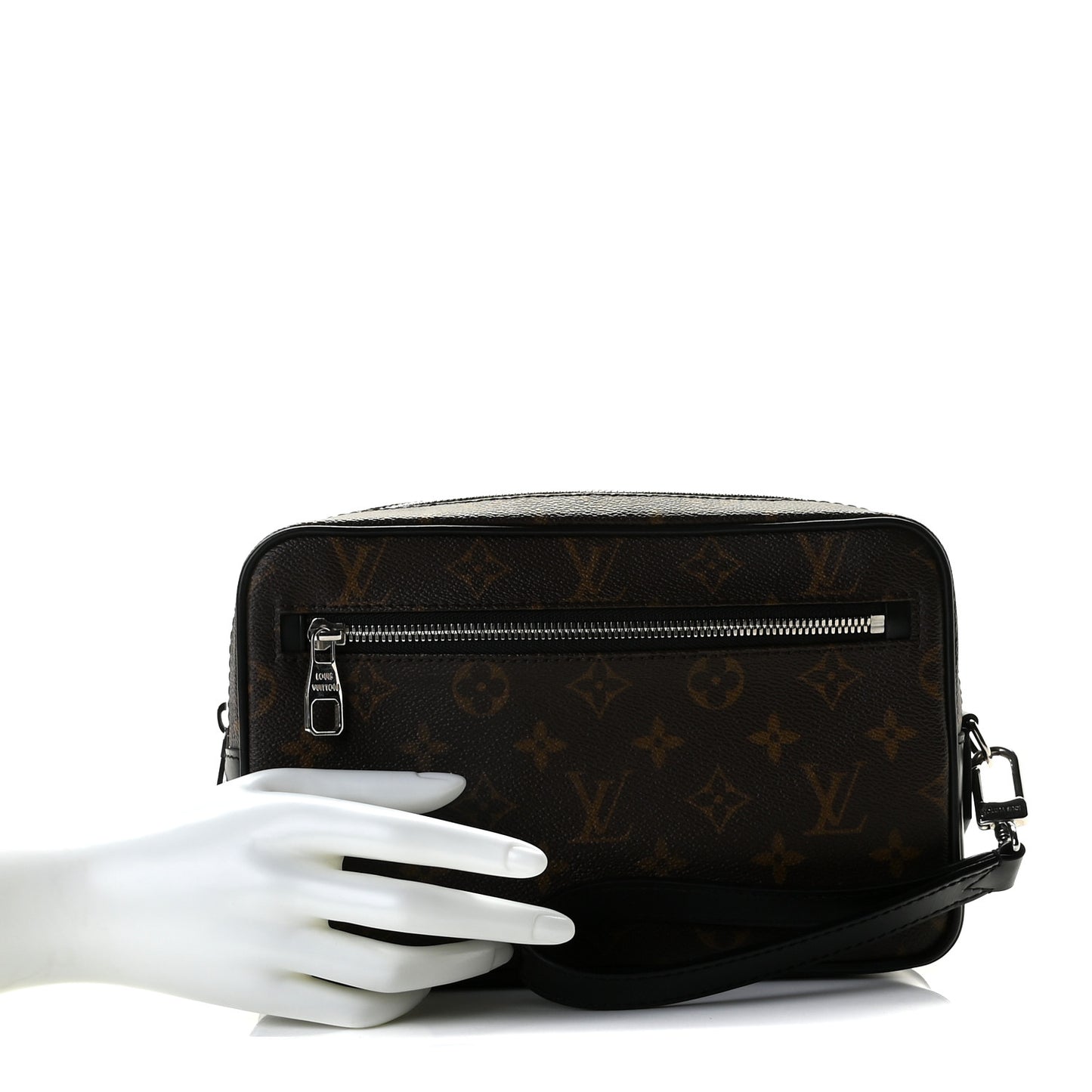 Monogram Macassar Kasai Clutch Black